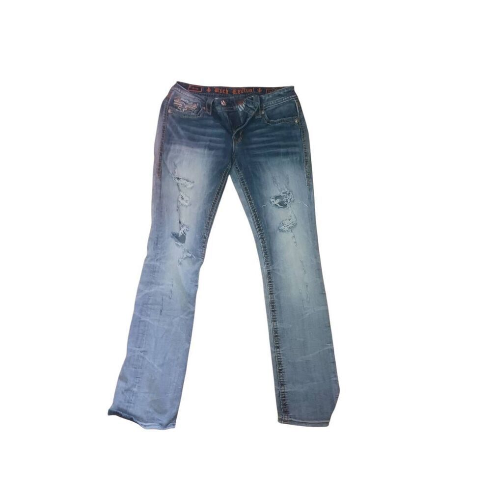 Distressed Rock Revival Betty 29 - Super CUTE - You will love these jeans!